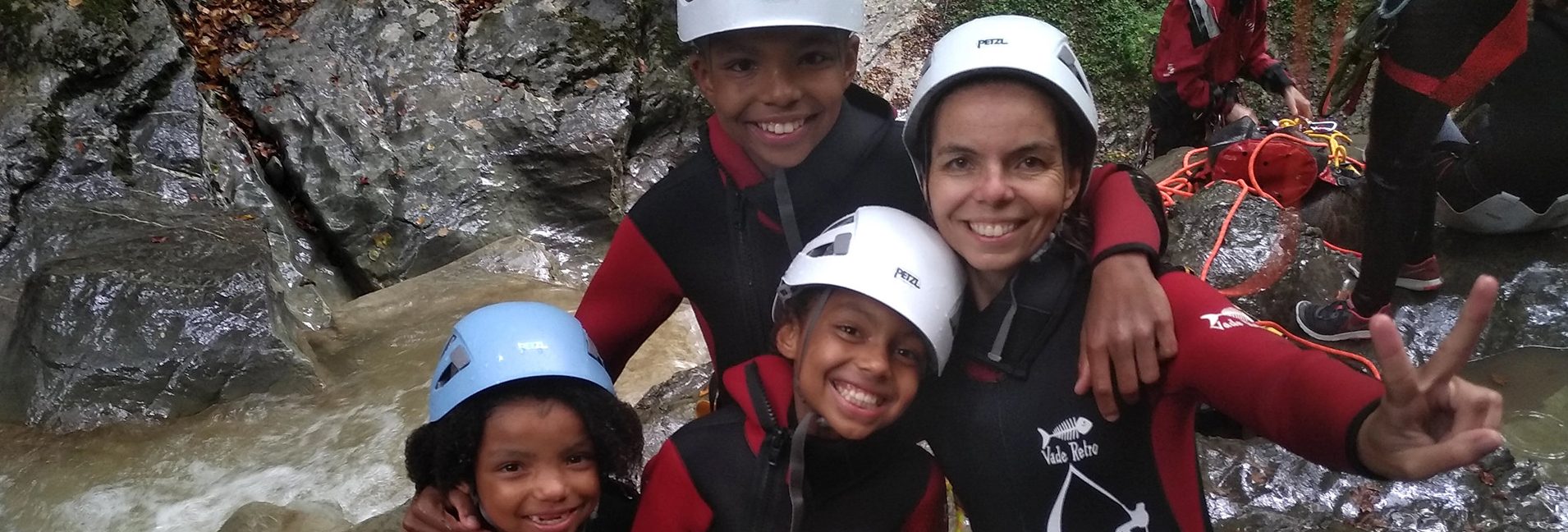 Formule famille - canyoning Angon
